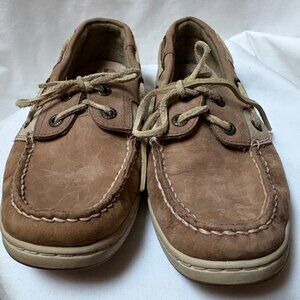 Sperry Top-Sider Brown Leather Boat Shoes – Size 6